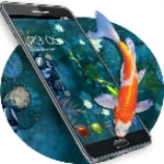 Logo of Koi Pond Lucky Fish Theme Japanese style android Application 